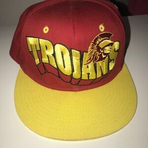 Trojan Red and Yellow Cap